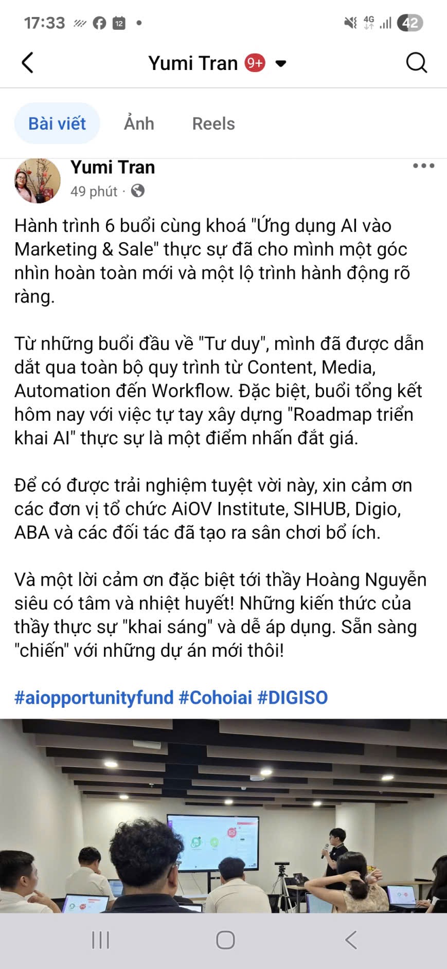 Feedback học viên 6