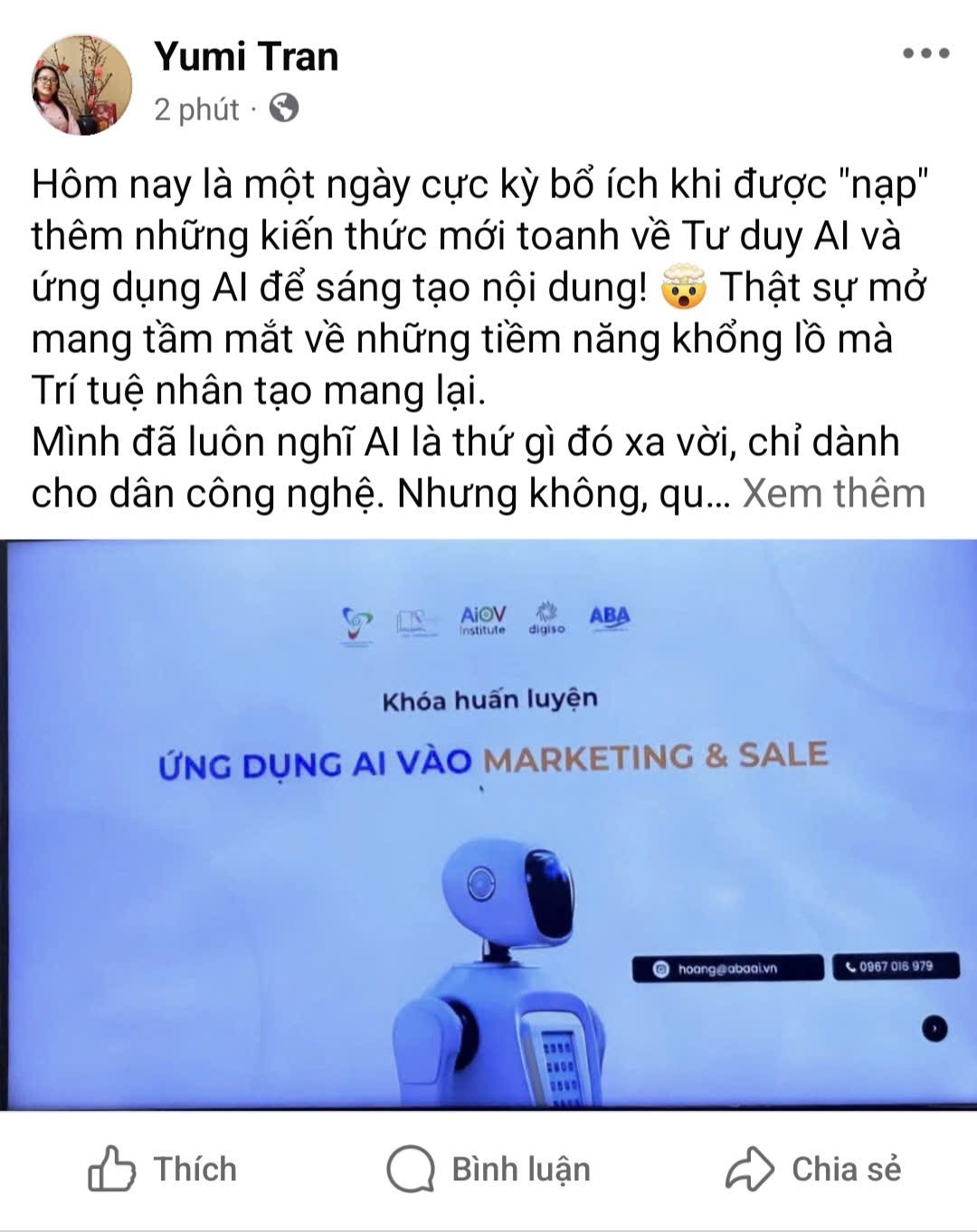 Feedback học viên 10