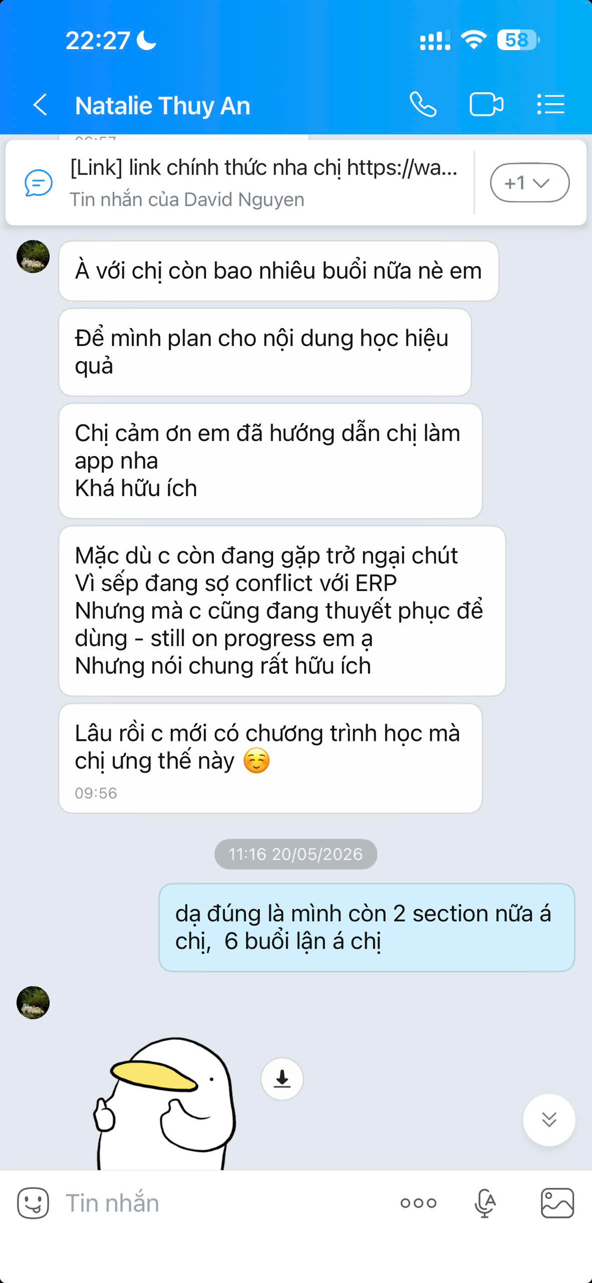 Feedback học viên 11